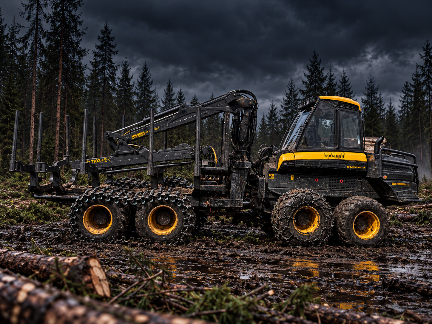 Forwarderid – näide kategooria tehnikast